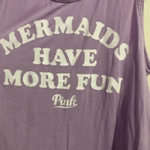 PINK Victoria's Secret Tops - VS Pink Purple Tank PINK Victoria's Secret Tops - VS Pink Purple Tank
